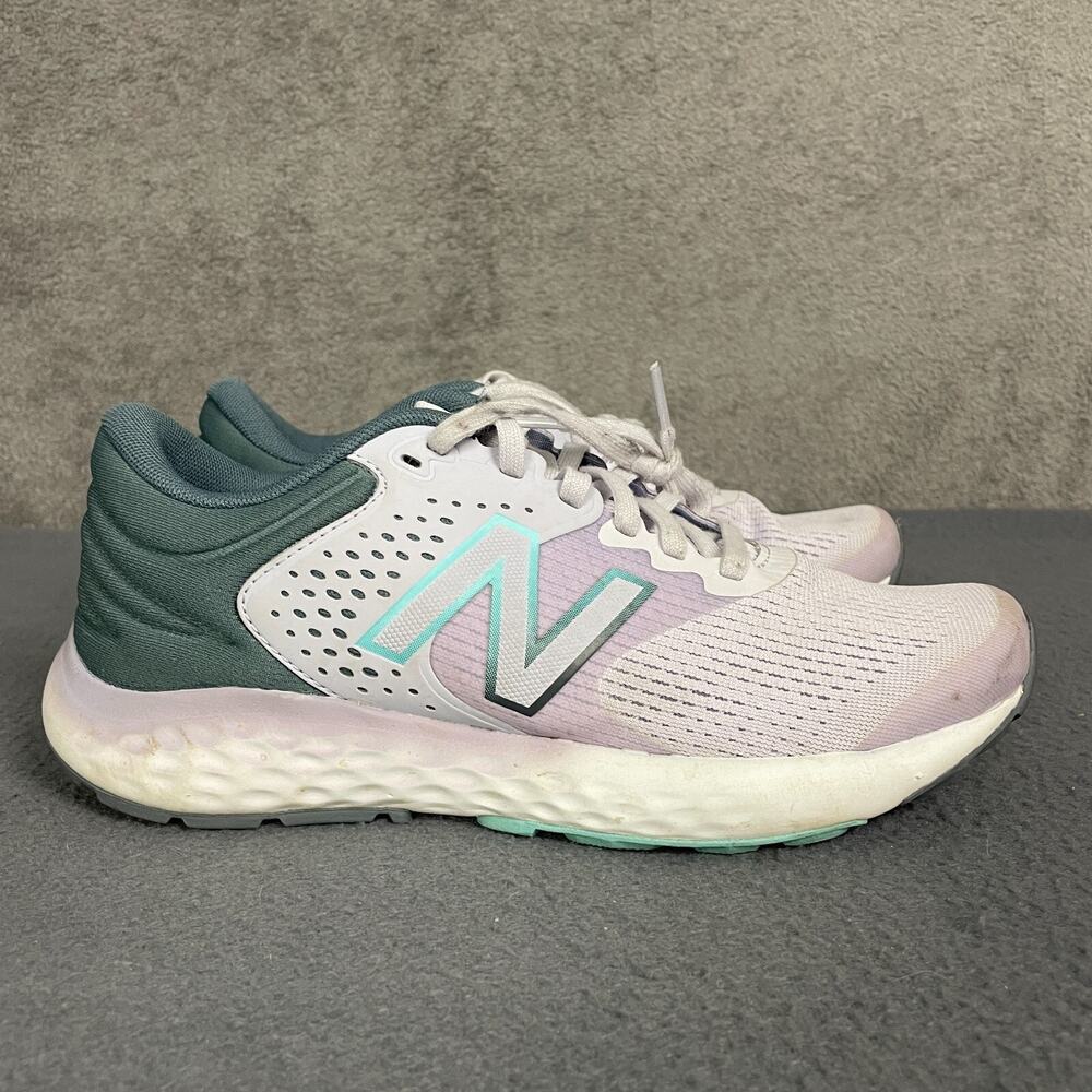 New Balance 520v7 W520RG7 Sneakers Women US 7.5 White Gray Low Top Running Shoes - Picture 9 of 14